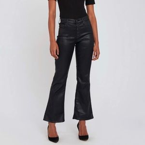 AG Adriano Goldschmied Quinne High Rise Crop Kick Flare Jeans